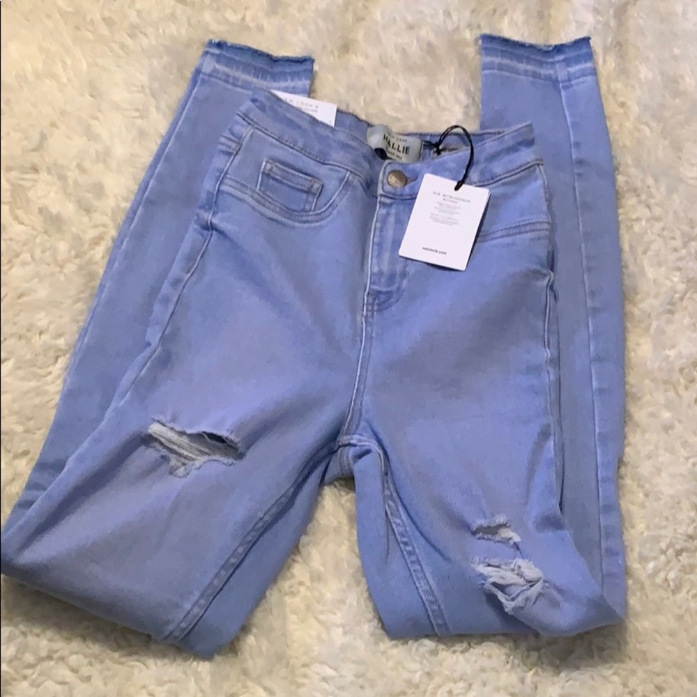 Beautiful distressed jeans